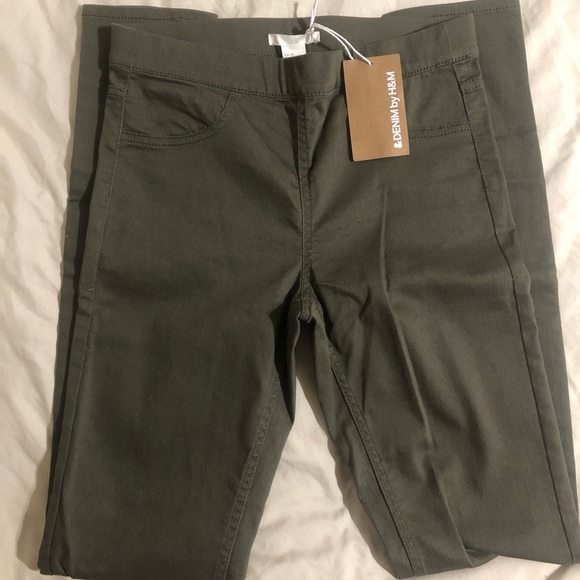 H&M Army Green Jegging - Picture 4 of 10
